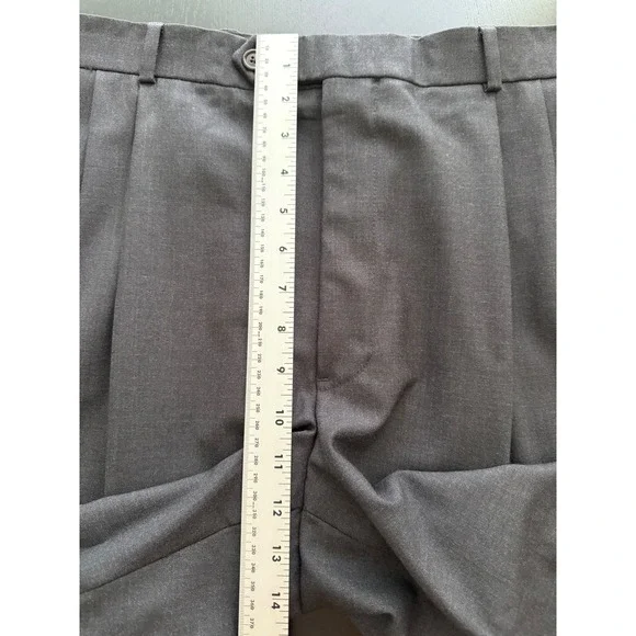 Brooks Brothers 346 Stretch Suit Mens‎ 40R Gray Wool 2-PC Set Jacket Pants 34x28